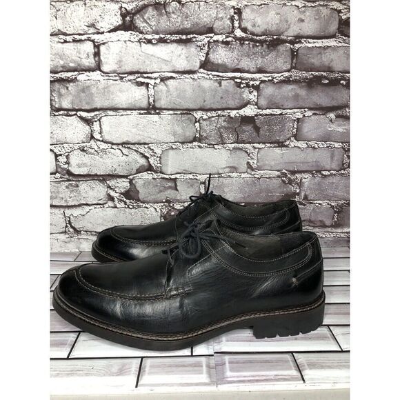 Johnston & Murphy Black Leather Split Toe Lace Oxfords Shoes Men Sz 13M US/46EU main image 6